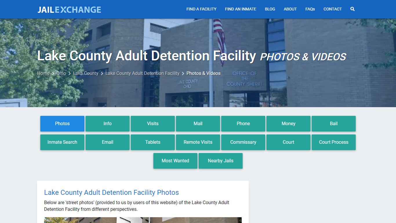 Photos & Videos - Lake County Adult Detention Facility, OH - Jail Exchange